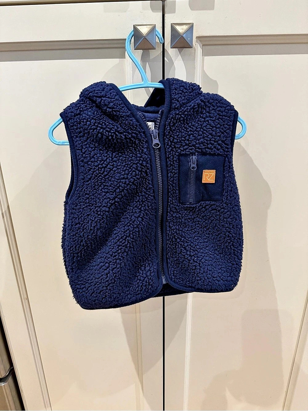 Rachel Zoe Sherpa Hooded Vest Baby 18M